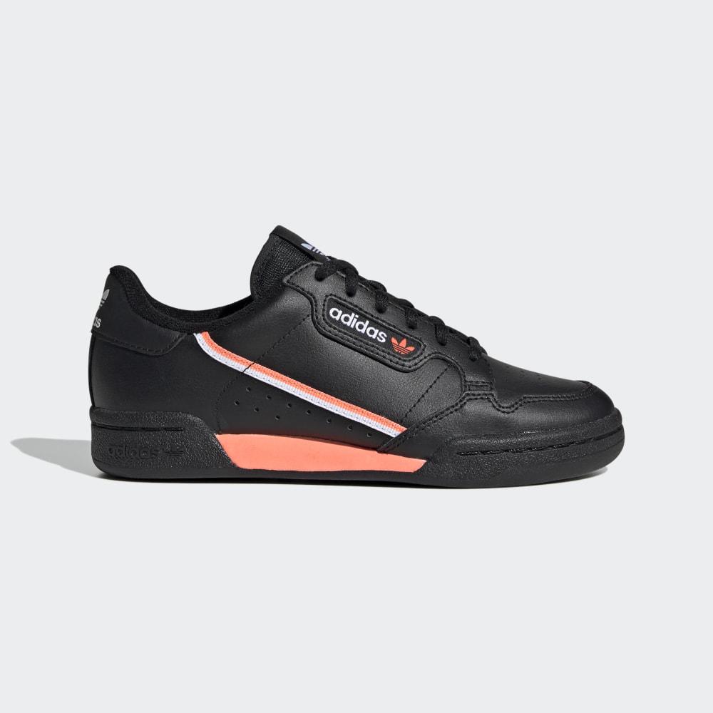 Originals Adidas Continental 80 Baieti Romania - Negrii/Corai/Albi EG6821